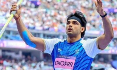 Neeraj chopra wins silver in olympics 2024